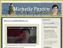 Tablet Screenshot of michellepayton.com